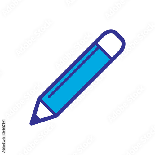 pencil icon vector design trendy