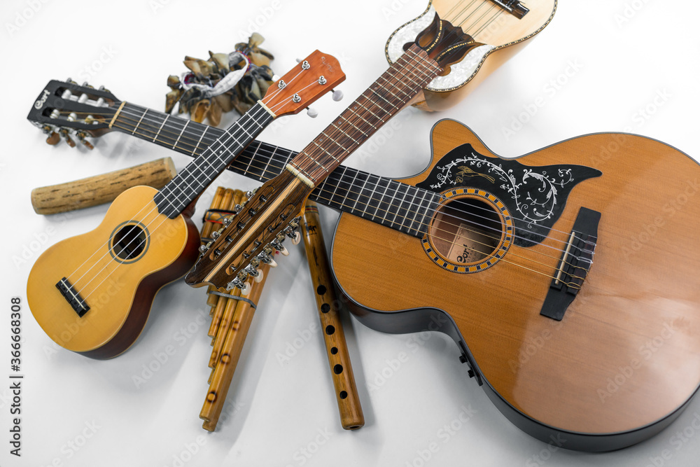 Fototapeta premium Instrumentos de cuerda