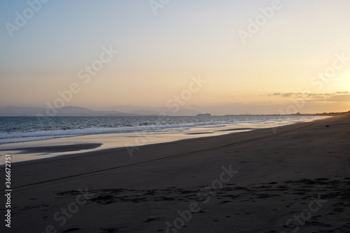 Wallpaper Mural Beautiful Sunset with magic colors on the beach of Costa Rica Torontodigital.ca