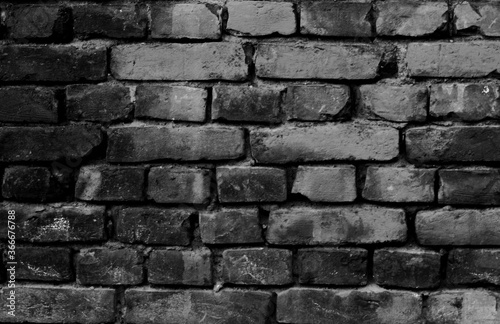 perfect abstract black gray brick wall for wallpaper background ground texture stone 