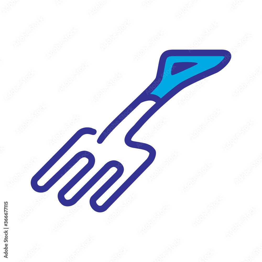 garden fork icon vector design trendy garden fork icon vector design trendy