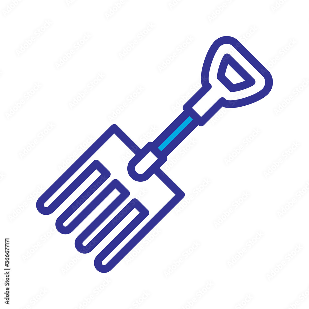 garden fork icon vector design trendy garden fork icon vector design trendy