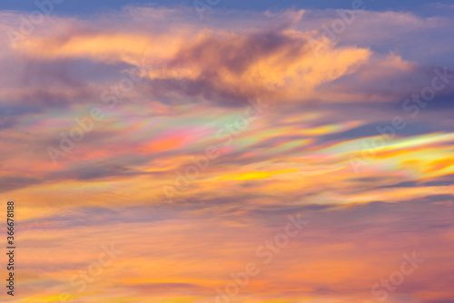 The sky with cloud beautiful Sunset background