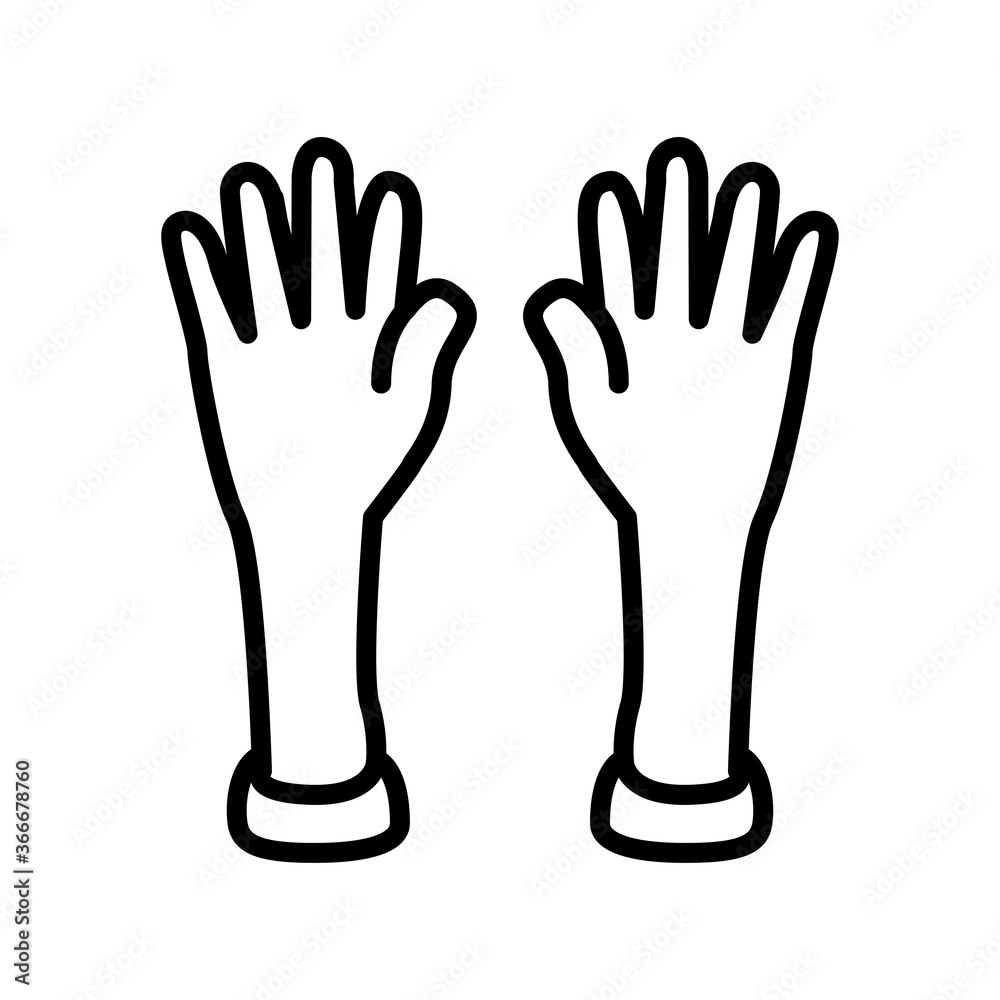 glove icon vector design trendy glove icon vector design trendy