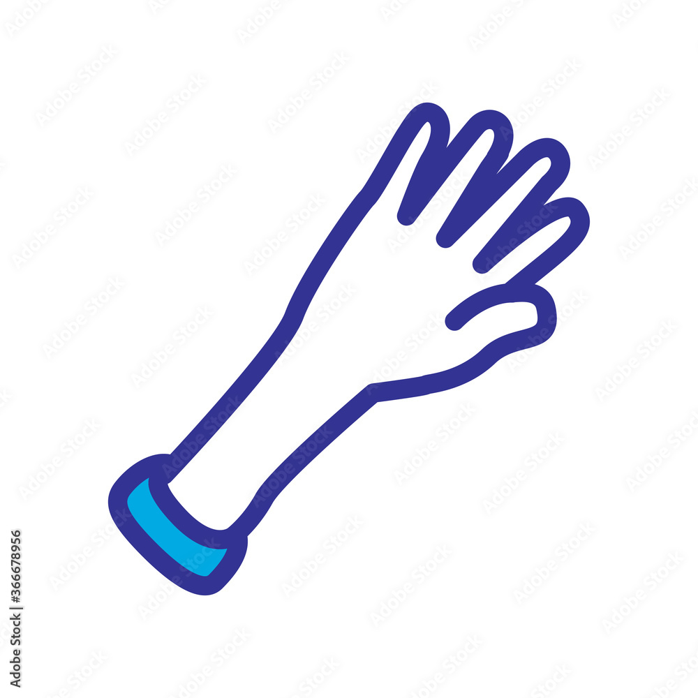 glove icon vector design trendy glove icon vector design trendy