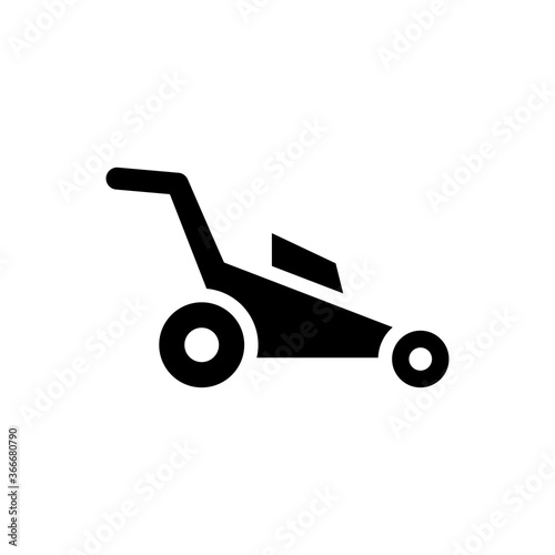 grass cutter icon vector design trendy