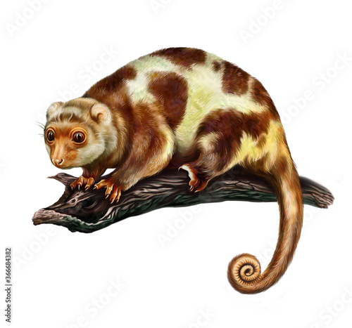 spotted cuscus (Spilocuscus maculatus)
