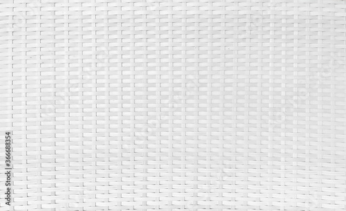 Texture pattern background of white bamboo basket  woven