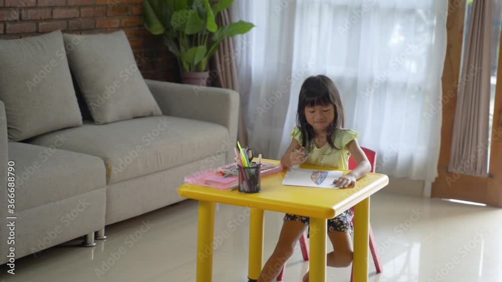 child activity making craft creativity at home during the day child activity making craft creativity at home during the day