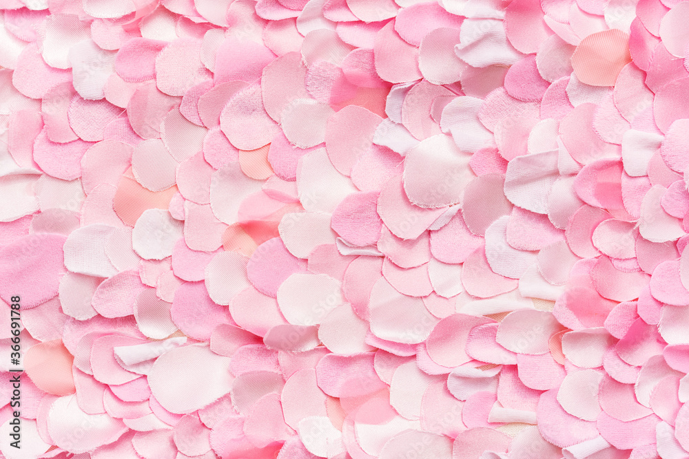 Light pink textile petals pattern