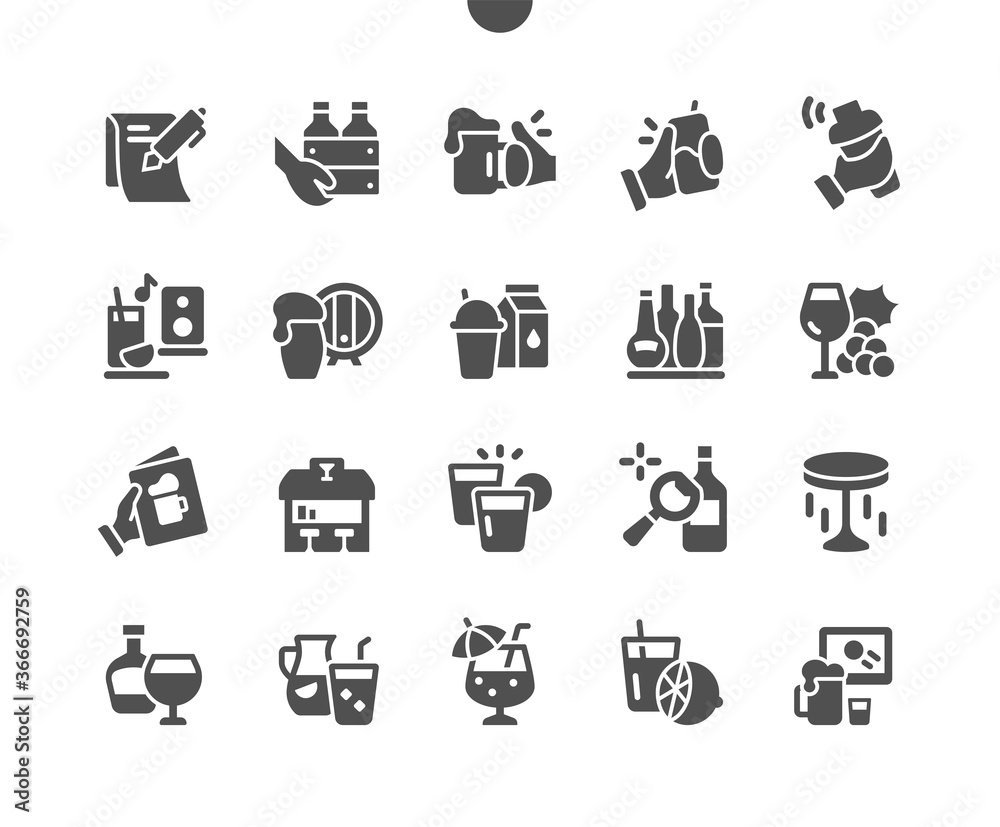 Bar 2 Well-crafted Pixel Perfect Vector Solid Icons 30 2x Grid for Web Graphics and Apps. Simple Minimal Pictogram Bar 2 Well-crafted Pixel Perfect Vector Solid Icons 30 2x Grid for Web Graphics and Apps. Simple Minimal Pictogram