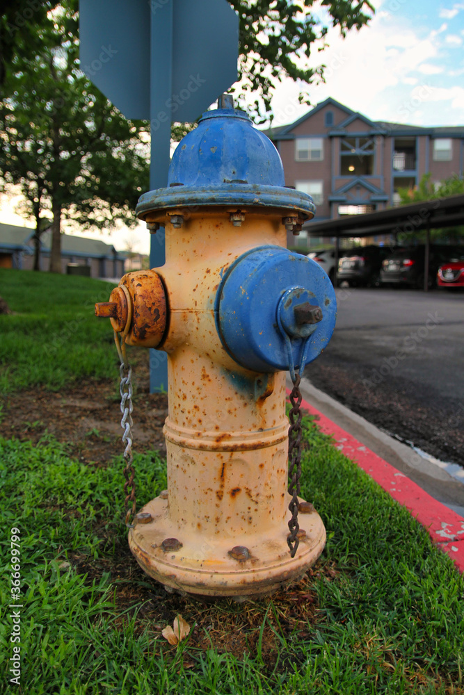 old fire hydrant