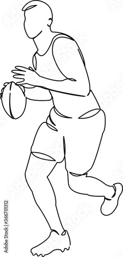 sportsman Rugby player
