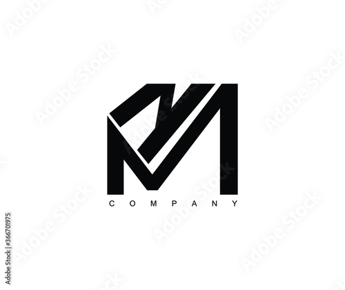 MN logo design