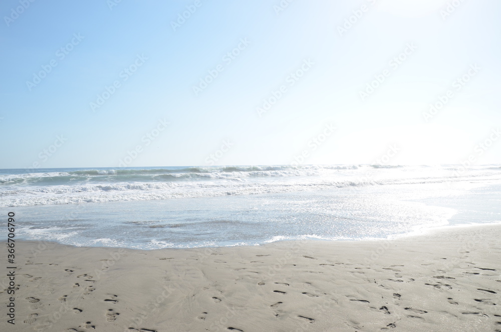 Beach at the sunrise Beach at the sunrise