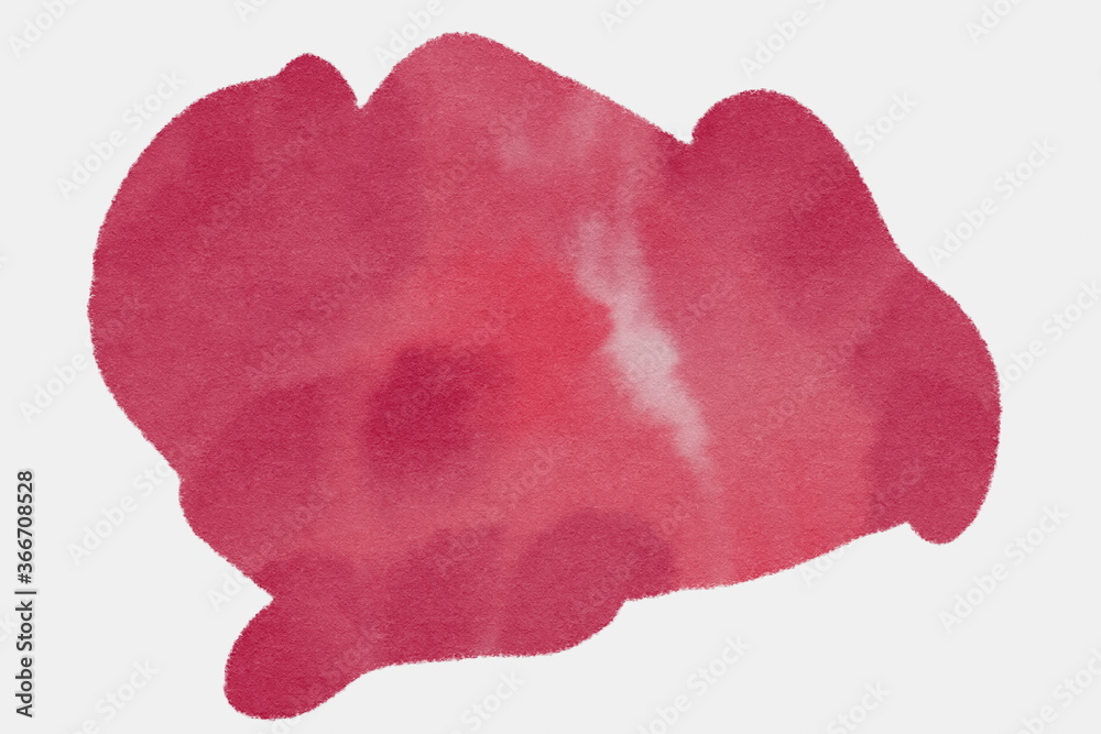 High Resolution Abstract Vermilion Red Watercolor Background