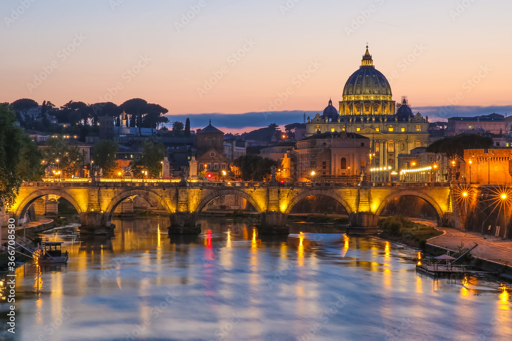 Picturesque view of the Vatican City 