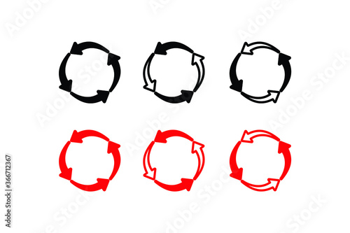 Circular arrow icon