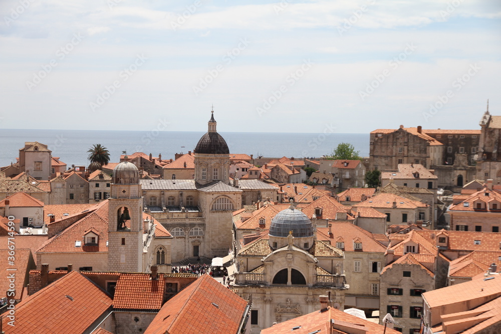 Obraz premium dubrovnik old town croatia