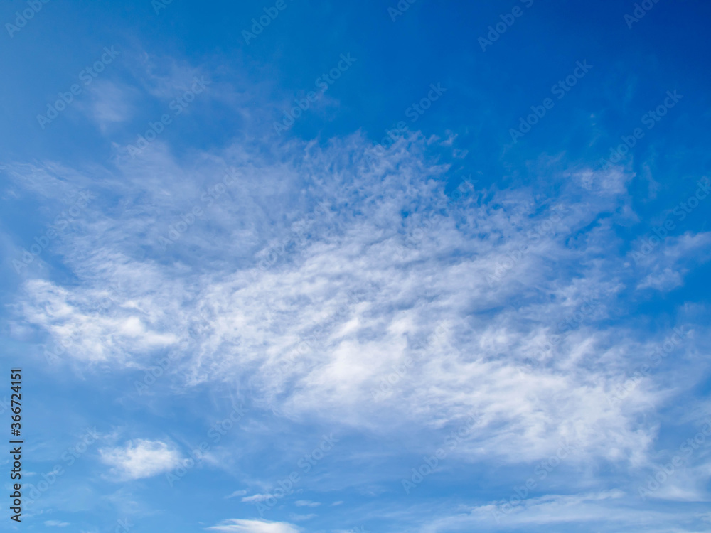 Blue sky background with clouds. Blue sky background with clouds.