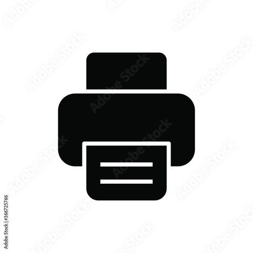 printer icon vector