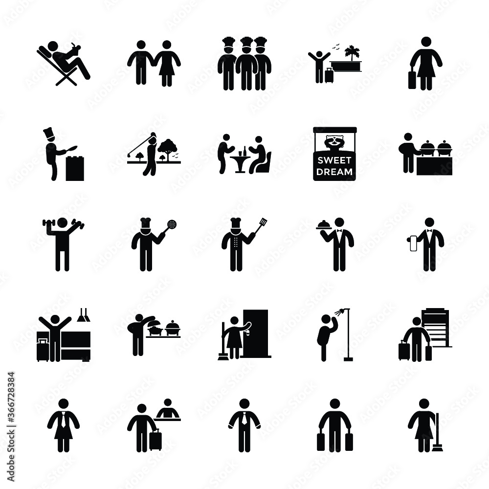 Cooking Pictogram Vector Pack Cooking Pictogram Vector Pack