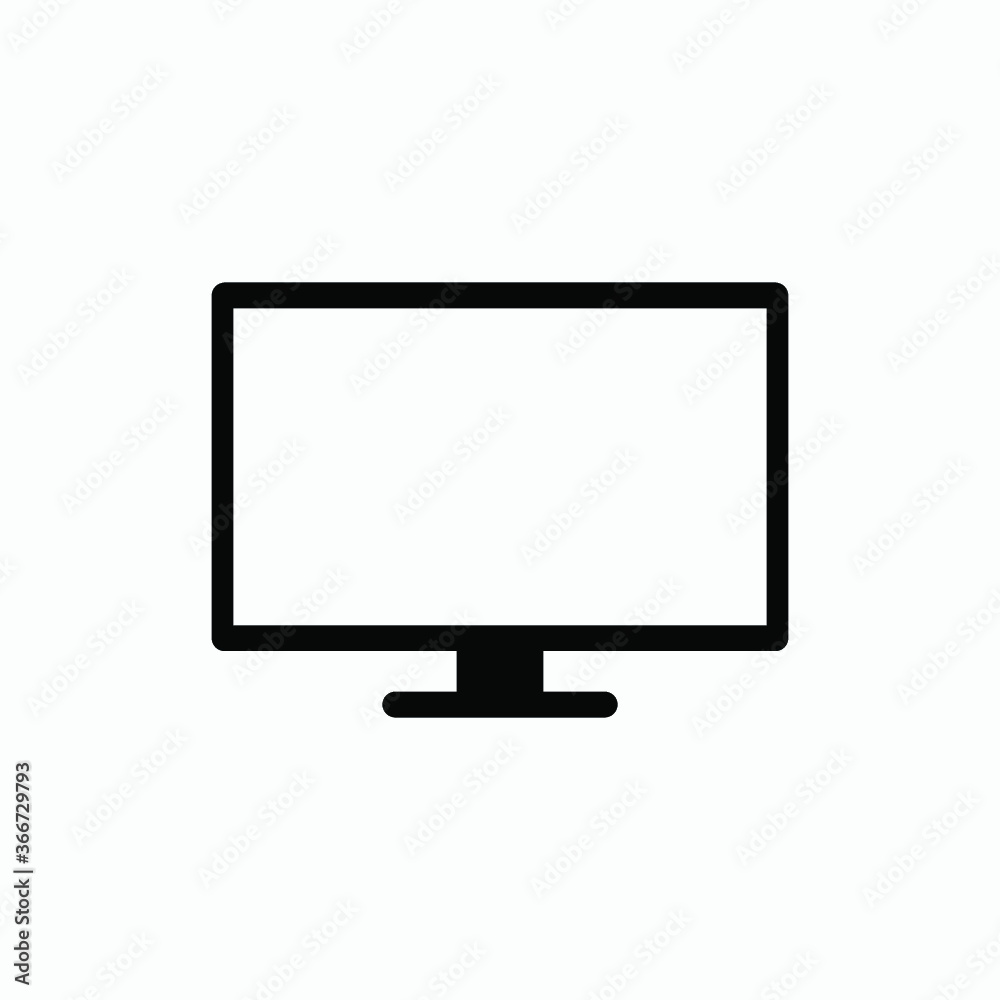 monitor icon vector monitor icon vector