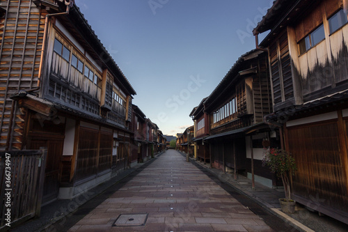 District of Higashi Chaya in Kanazawa (Japan) © julen