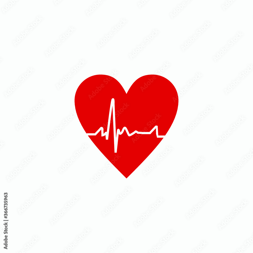 heart medical icon vector