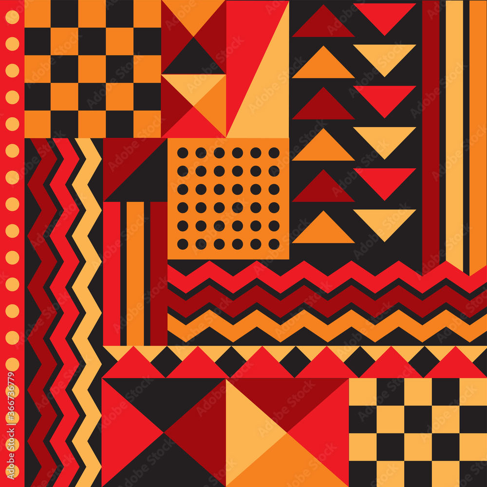 Obraz premium Geometrical Design Pattern