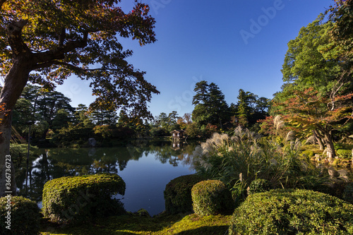 Kenroku-en garden in Kanazawa (Japan)