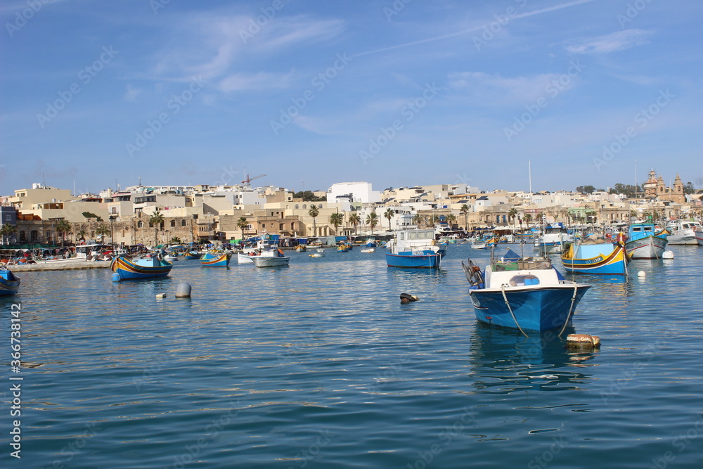 MARSAXLOKK - MALTA DEC 2019