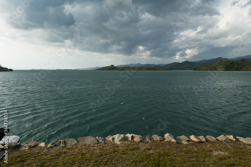 Kivu Lake taken from Kibuye, Rwanda, Africa
