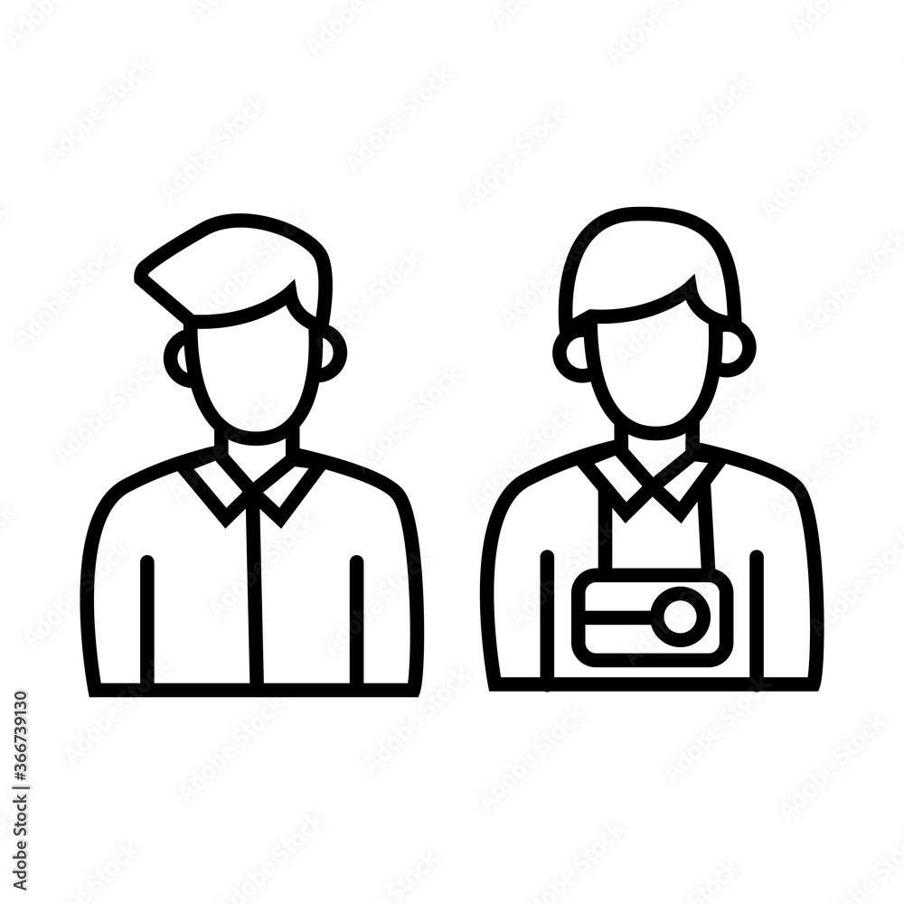 simple pictogram icon outline concept simple pictogram icon outline concept