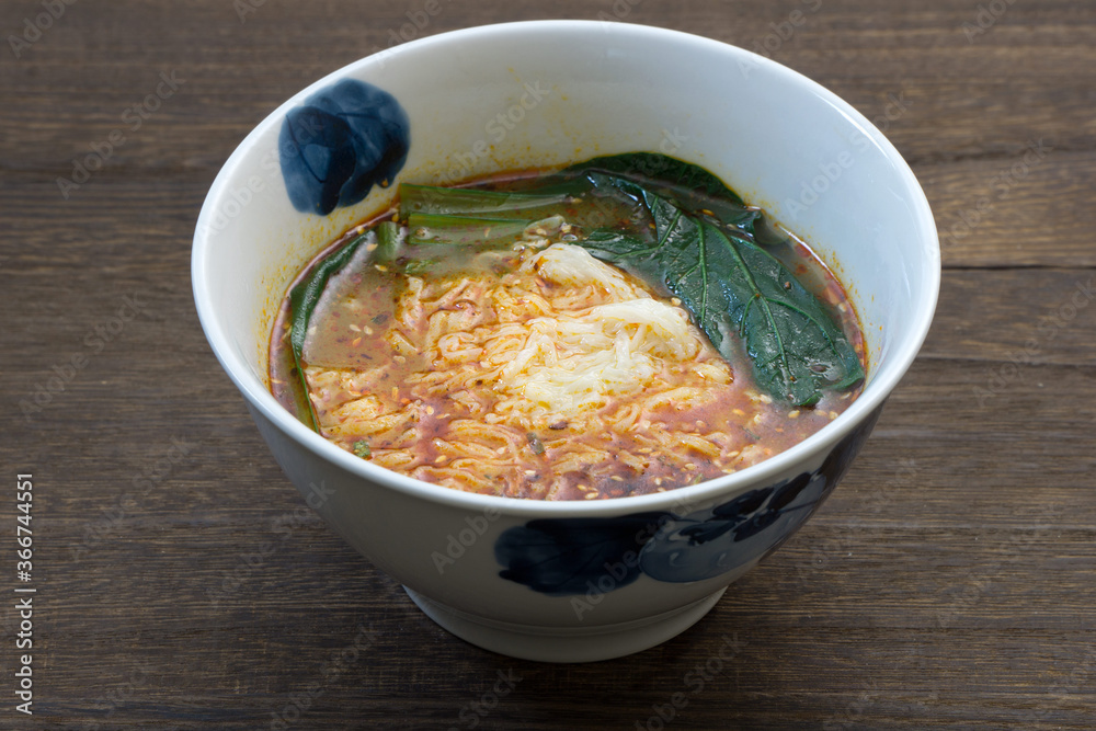 激辛野菜ラーメン	
