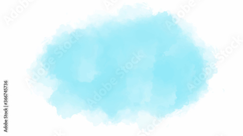 soft Blue splash banner watercolor background for textures backgrounds and web banners design