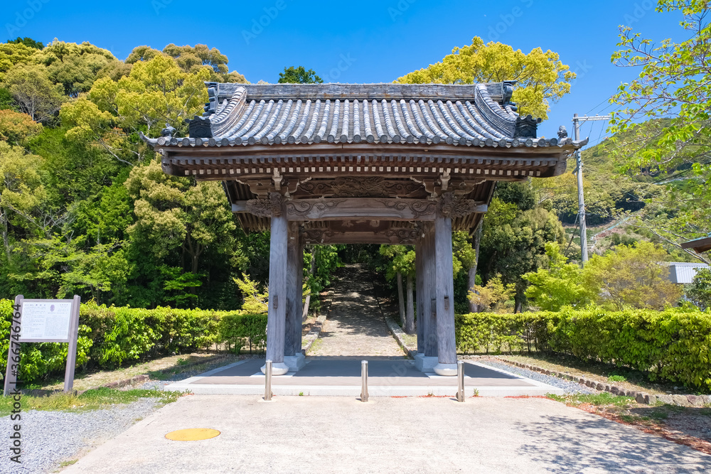 由良町 興国寺 山門(大門) 由良町 興国寺 山門(大門)