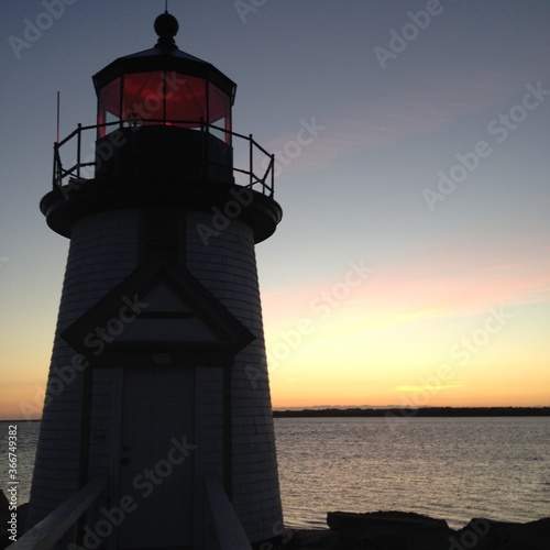 Brandt Point lighthouse