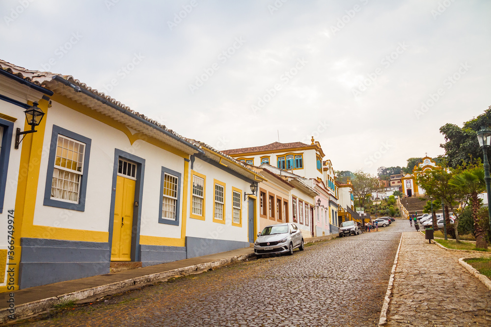 Old street in São João del Rei