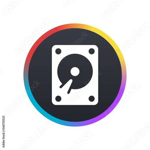 Hard Drive -  Push Button