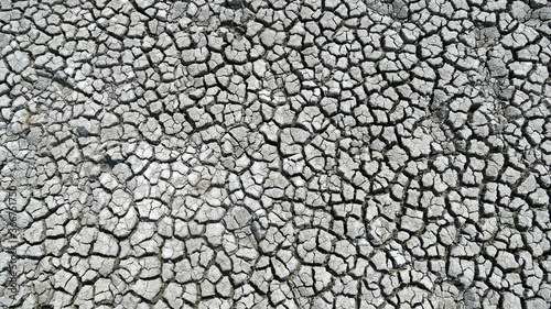 Grey natural texture of dry salty soil. Photo taken in the lake Neusiedler area in Austria.