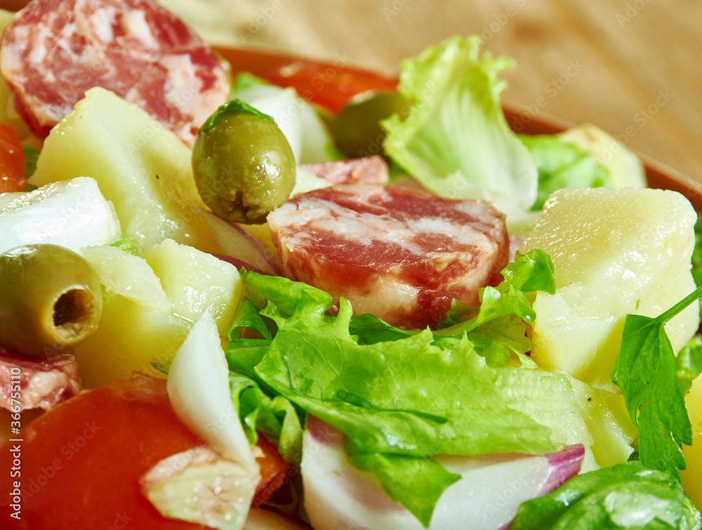 Palermo Sicilian-Style Hot Sausage salad Palermo Sicilian-Style Hot Sausage salad