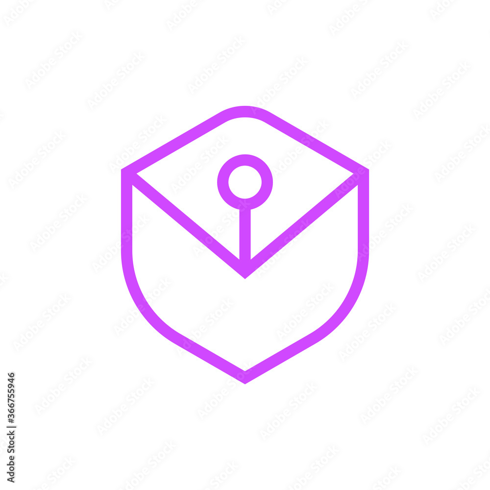 Technology logo vector icon. Stock illustration Technology logo vector icon. Stock illustration