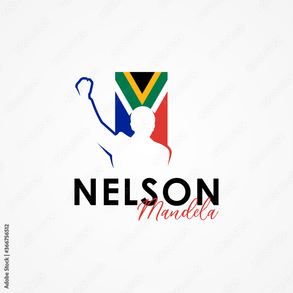 International Nelson Mandela Day Vector Design Illustration For Celebrate Moment - obrazy, fototapety, plakaty 