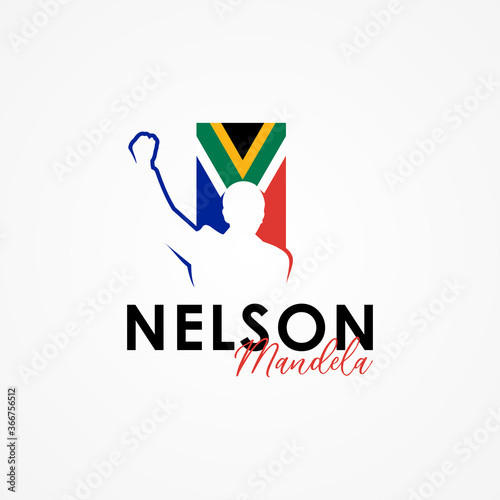 Obraz na plátně International Nelson Mandela Day Vector Design Illustration For Celebrate Moment