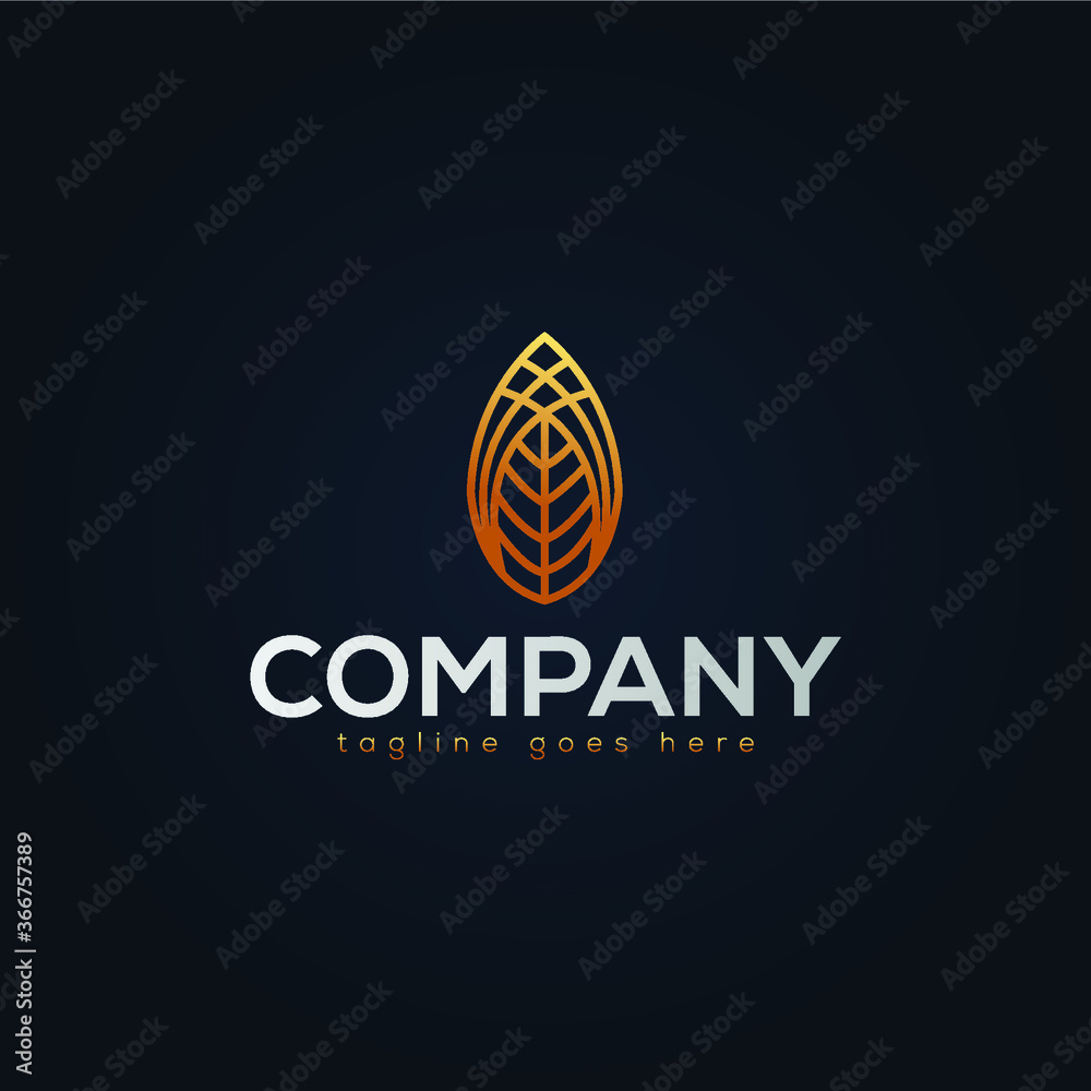 Premium Vector Nature Logo Concept Design Premium Vector Nature Logo Concept Design
