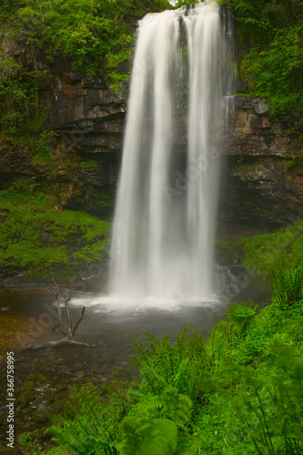 Henrhyd Waterfalls Brecon Beacons Powys Wales