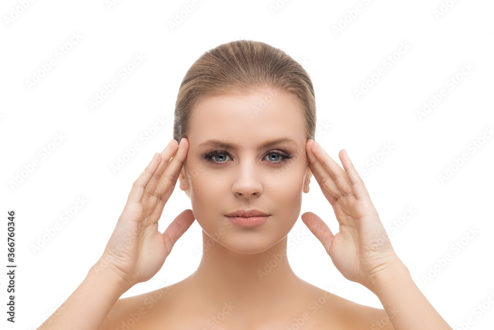 Face of a beautifyl girl. Plastic surgery, skin lifting and cosmetics concepts. Face of a beautifyl girl. Plastic surgery, skin lifting and cosmetics concepts.