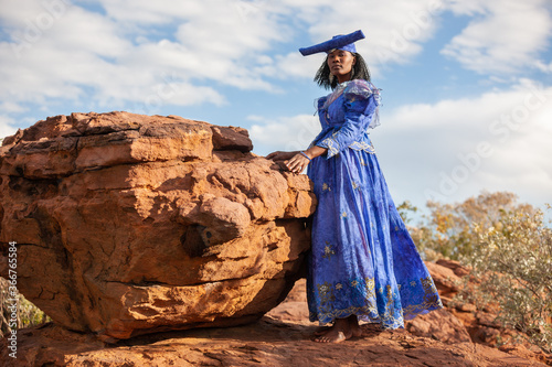 Plakat herero woman