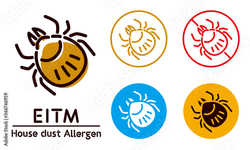 Eitm icon / House dust allergen,allergy